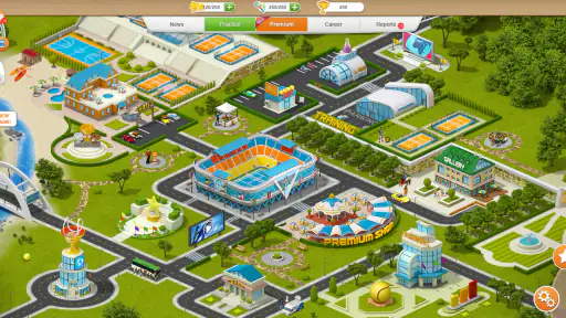 Tennis Mania Mobile screenshot