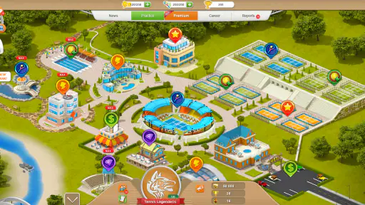 Tennis Mania Mobile screenshot