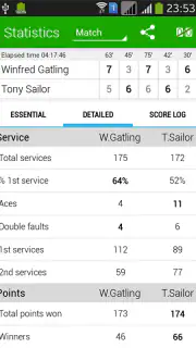 Tennis Math: score & stats screenshot 4