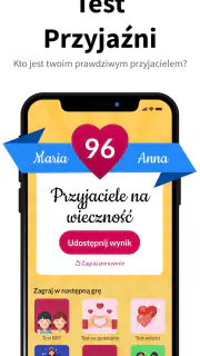 Test przyjaźń: test BFF screenshot 1