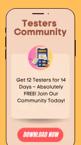 Testers Community - 12 Testers screenshot