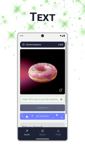 TextTo3D: AI 3D Model Maker screenshot 1