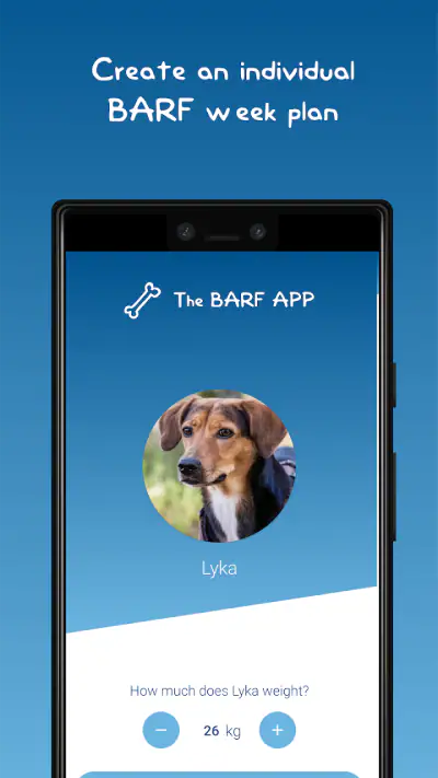 The BARF App screenshot 1