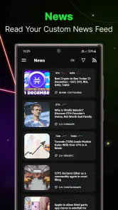 The Crypto App: News & Alerts screenshot