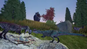 The Cursed Dinosaur Isle: Game screenshot 1