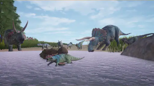 The Cursed Dinosaur Isle: Game screenshot