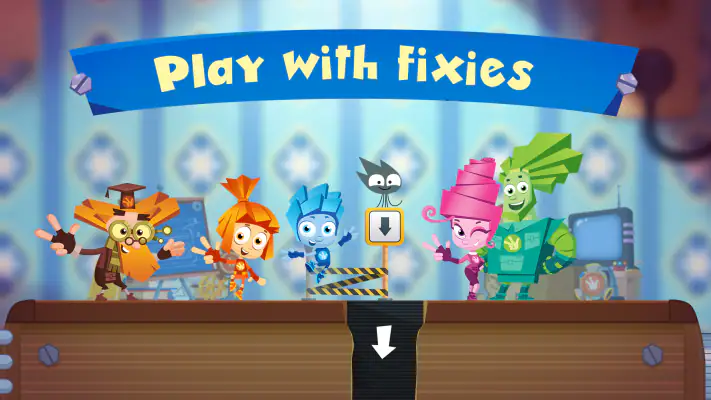 The Fixies: Adventure game screenshot 1