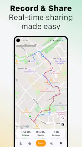 The Mantrailing App screenshot