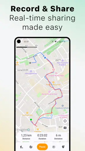 The Mantrailing App screenshot 1