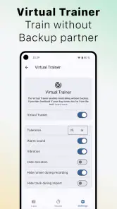 The Mantrailing App screenshot