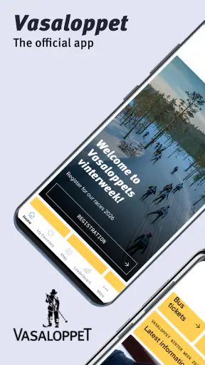 The official Vasaloppet app screenshot 1