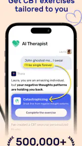 Thera: Diary and mood tracker screenshot