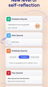 Thera: Diary and mood tracker screenshot