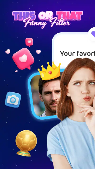 This Or That Test: Fun Filter screenshot 1