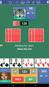 Thousand 1000 Online card game screenshot