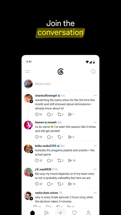 Threads screenshot 1