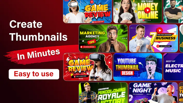 Thumbnail Maker - Channel Art screenshot 1