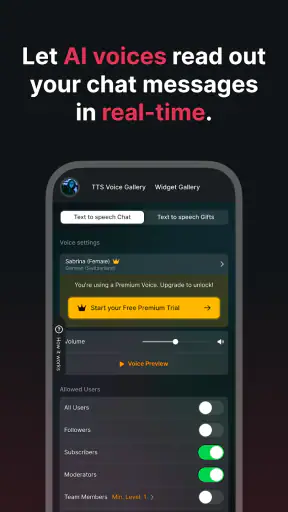 TikFinity Mobile - Alerts&TTS screenshot 1