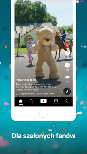 TikTok: Filmy i Muzyka screenshot 1