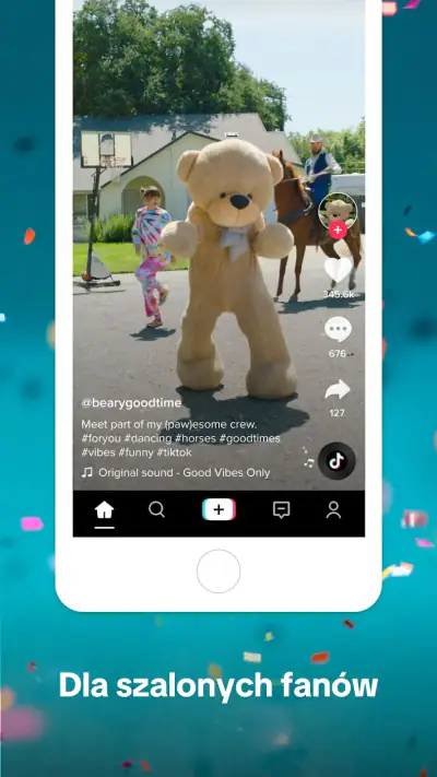 TikTok: Filmy i Muzyka screenshot 1