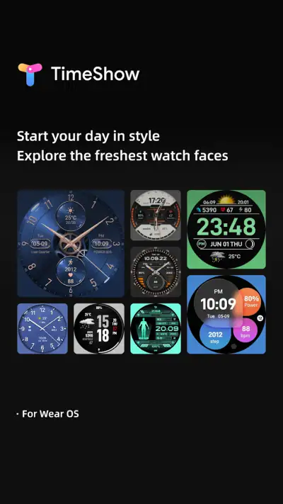 TimeShow Watch Faces screenshot 1