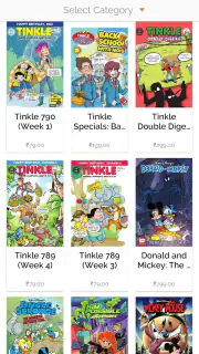 Tinkle screenshot 1