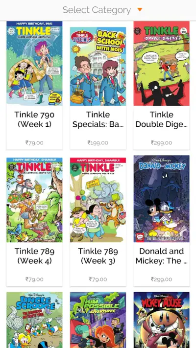 Tinkle screenshot 1