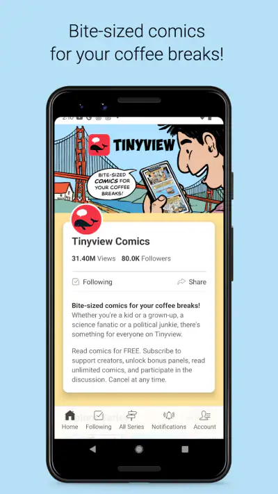 Tinyview Comics screenshot 1