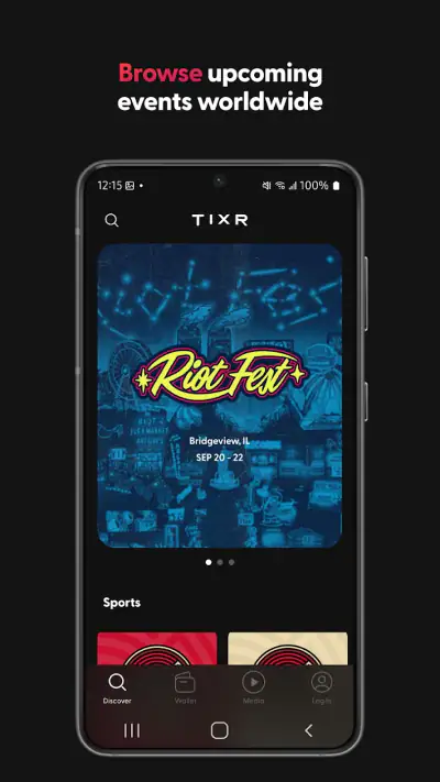 Tixr: Live Event Tickets screenshot 1