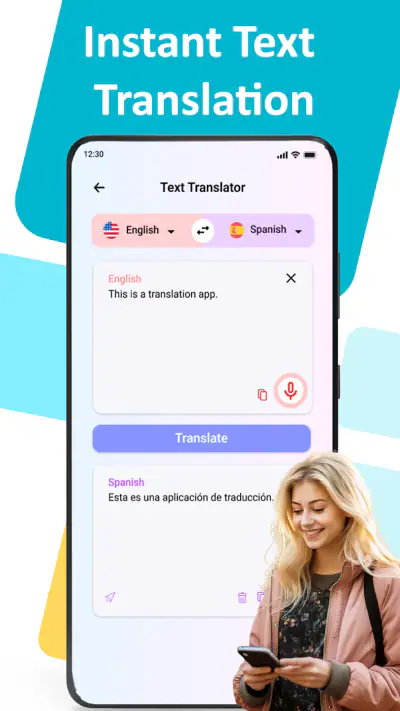 Tłumacz — aplikacja tłumacząca screenshot 1