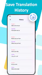 Tłumacz — aplikacja tłumacząca screenshot