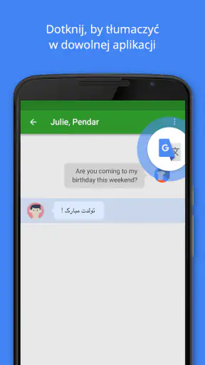 Tłumacz Google screenshot 1