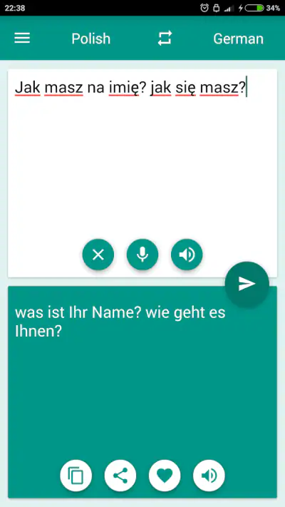 Tłumacz polsko-niemiecki screenshot 1