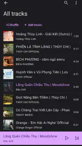 TMusic screenshot
