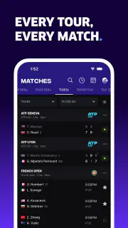 TNNS: Wyniki tenisa na żywo screenshot 1