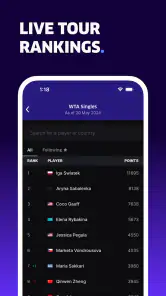 TNNS: Wyniki tenisa na żywo screenshot