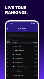 TNNS: Wyniki tenisa na żywo screenshot 7