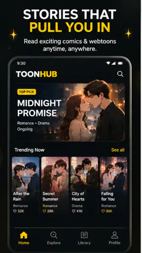 ToonHub: Comics & Webtoon screenshot 1