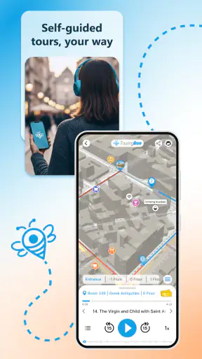 TouringBee: Travel Audio Guide screenshot 1