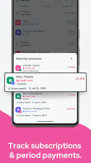Trackwallet: Budget & Expenses screenshot 5