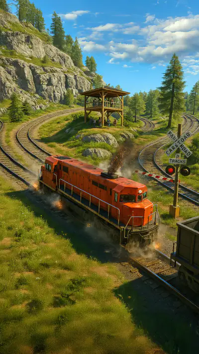 Train Ramp Jumping screenshot 1
