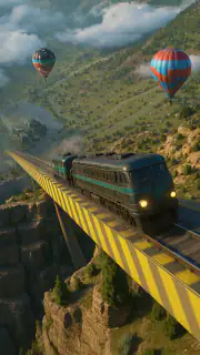 Train Ramp Jumping screenshot 6