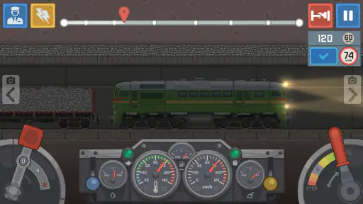 Train Simulator – kolej 2D screenshot 6
