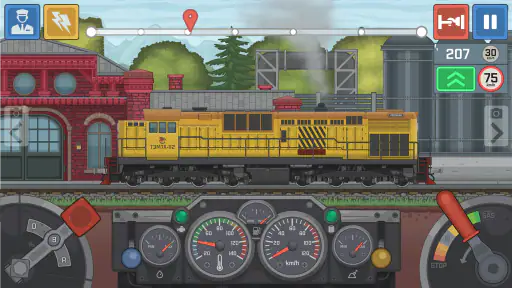 Train Simulator – kolej 2D screenshot 7