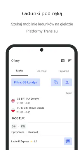 Trans.eu screenshot 1