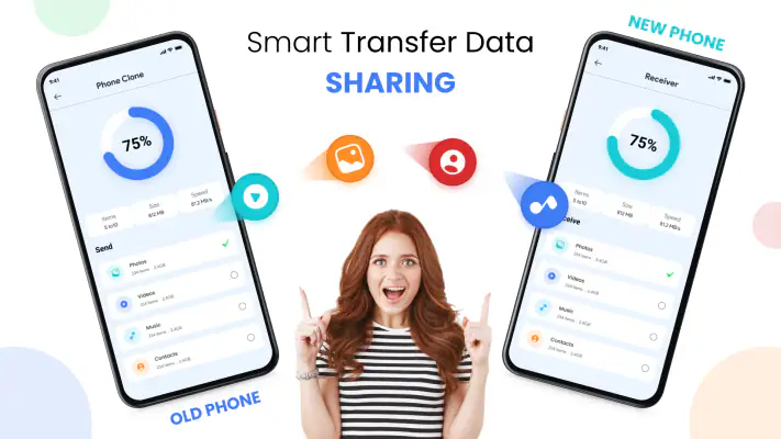Transfer Danych: Klon Telefonu screenshot 1