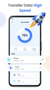 Transfer Danych: Klon Telefonu screenshot
