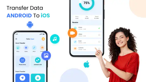 Transfer Danych: Klon Telefonu screenshot