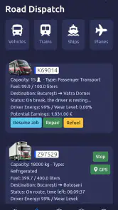 Transport Empire Manager screenshot