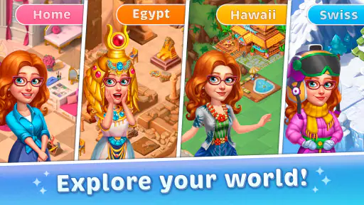 Travel Merge Family: Łączenie screenshot